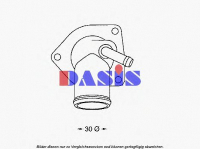 AKS DASIS 751935n -  Термостат, охлаждающая жидкость